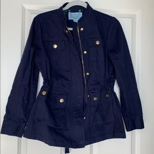 Navy jacket— Draper James